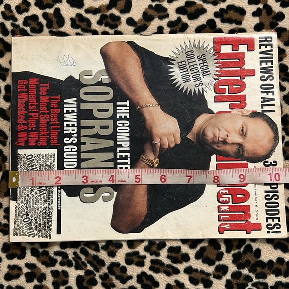 2002 ENTERTAINMENT WEEKLY Magazine Issue The Sopranos Tony HBO Y2K Vintage Guide - Picture 6 of 13